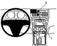 Uchwyty samochodowe do telefonów - ProClip do Mazda 6 08-12 - miniaturka - grafika 1