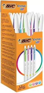 BIC Długopis zamykany Bc Crystal Up Mix Kol pudełko A 20 - Długopisy - miniaturka - grafika 2