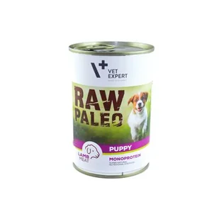 VetExpert Vet Expert Raw Paleo Puppy Lamb 400 g - Mokra karma dla psów - miniaturka - grafika 1