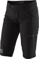 Spodenki rowerowe - 100% Szorty damskie 100% RIDECAMP Womens Shorts black roz. L NEW 2021 - miniaturka - grafika 1