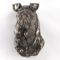 Figurki dekoracyjne - Kerry Blue Terrier, Irish Blue Terrier - statuetka psa, wiszące popiersie, unikatowa ozdoba dla miłośnika psów marki Art-Dog - miniaturka - grafika 1