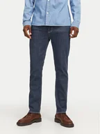 Spodnie męskie - Jack&Jones Jeansy Clark 12261707 Granatowy Regular Fit - miniaturka - grafika 1