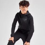 Bluzy damskie - NIKE BLUZA ROZPINANA Z KAPTUREM NSW TECH FLC FZ B - Nike - miniaturka - grafika 1