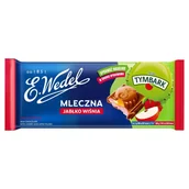 Czekolada - Czekolada Mleczna z nadz. jabłkowym i wiśniowym 289 g E.Wedel - miniaturka - grafika 1