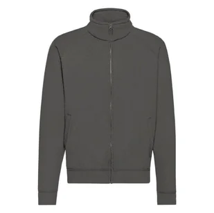 Bluza męska rozpinana Sweat Jacket Fruit of the Loom - Light Graphite S - Bluzy męskie - miniaturka - grafika 1