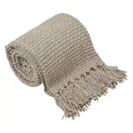 Koce - Pled Arya jasnoszary, 130 x 170 cm - miniaturka - grafika 1