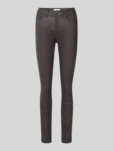 Jeansy o kroju super slim fit z powłoką model ‘NELA’ - Spodnie damskie - miniaturka - grafika 1