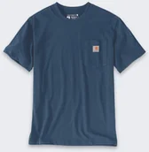 Koszulki męskie - Koszulka Carhartt Dearborn Relaxed Pocket Ocean - miniaturka - grafika 1