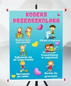 Pomoce naukowe - Plansza- Kodeks przedszkolaka - miniaturka - grafika 1