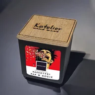 Świece - Świeca sojowa - Narkotyki mam w nosie- 250 ml - Nos pełen świeżości - Zapach mięty cytryny i eukaliptusa - Płomień bez cenzury - miniaturka - grafika 1