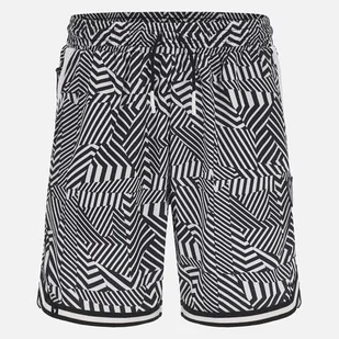 Macron - Athleisure Scd Acapulco Basket Shorts Wht/Blk Man, szorty męskie - Spodenki damskie - miniaturka - grafika 1