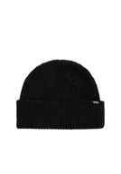 Czapki damskie - Czapka zimowa dziecięca VANS Core Basic Cuff Beanie Black VN000Q1GBLK1 - miniaturka - grafika 1