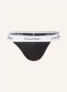 Majtki damskie - Calvin Klein Figi Modern Cotton schwarz - grafika 1