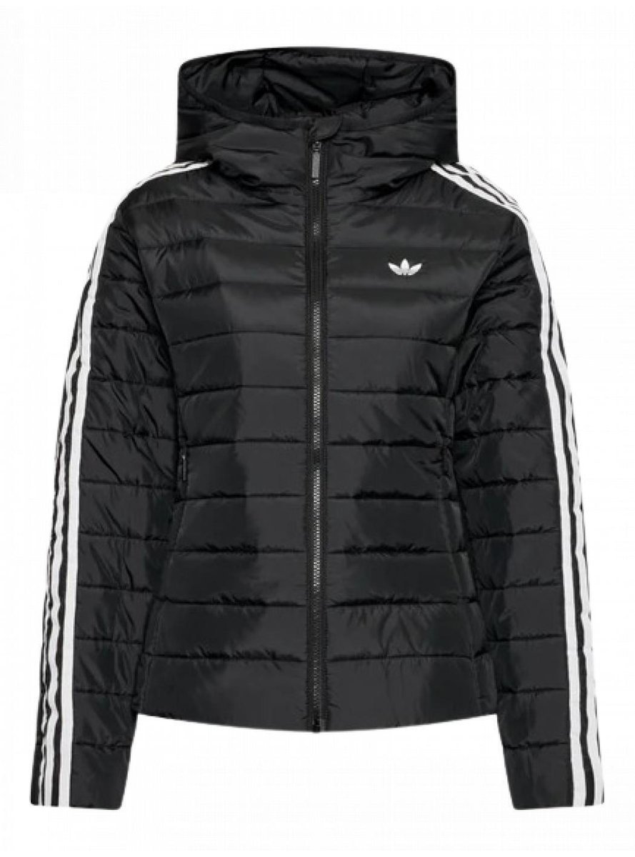 Kurtka damska adidas puchowa Premium HM2612 Czarny Slim Fit r. S