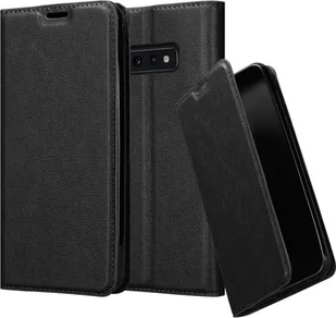 Etui Cadorabo do Samsung Galaxy S10e w kolorze czarnym z magnetycznym zamknięciem na telefon komórkowy - Etui i futerały do telefonów - miniaturka - grafika 1