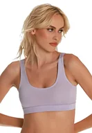 Koszulki i topy damskie - OW Intimates Biustonosz Hanna Top damski, FIOLETOWY, M - miniaturka - grafika 1