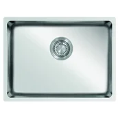 Zlewozmywaki - Zlewozmywak stalowy BERG QUADROXL STAL GŁADKA MEP 500GT10K - miniaturka - grafika 1