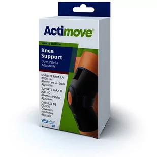 ESSITY Actimove SPORTS EDITION orteza stawu kolanowego z odsłoniętą rzepką regulowana rozmiar uniwersalny - Ortezy, stabilizatory i opaski elastyczne - miniaturka - grafika 1