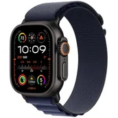 Akcesoria do smartwatchy - Pasek do Apple Watch (44/45/46/49mm) S Granatowy (Tytan czarny) - miniaturka - grafika 1