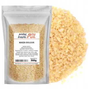 KASZA BULGUR 500g Naturalna zdrowa bogata w błonnik wysoka jakość Kol-Pol - Kasza - miniaturka - grafika 1