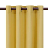 Zasłony - Zasłona Fayna 140 x 260 cm żółta - miniaturka - grafika 1