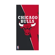 Okrycia kąpielowe dla dzieci - Ręcznik kąpielowy frotte NBA Chicago Bulls, 70 x 140 cm - miniaturka - grafika 1