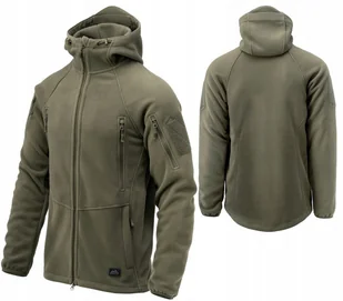 POLAR BLUZA POLAROWA HELIKON PATRIOT MK2 ROZPINANA HYBRID OLIVE GREEN L - Bluzy męskie - miniaturka - grafika 1