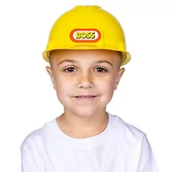 Czapki dla dzieci - Dress Up America Dress Up America Czapka budowlana dla dzieci, żółta 526 - miniaturka - grafika 1