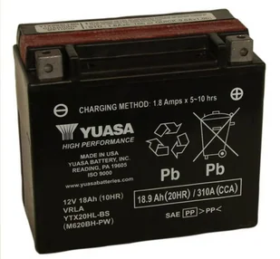 Akumulator bezobsługowy YTX20HL-BS Yuasa - Akumulatory motocyklowe - miniaturka - grafika 1