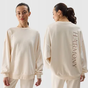 4F BLUZA DAMSKA DRESOWA NIEROZPINANA OVERSIZE SS24 - Bluzy damskie - miniaturka - grafika 1