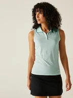 Bluzki damskie - Regatta Funkcyjny top polo "Tima II" w kolorze turkusowym - miniaturka - grafika 1