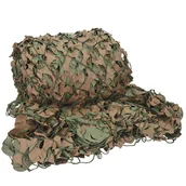 Ogrodzenia - Mil-Tec Siatka Maskująca Basic Military 3 x 3 m Woodland - miniaturka - grafika 1
