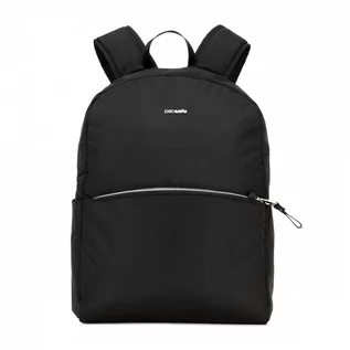 Torby podróżne - Plecak Damski Antykradzieżowy Pacsafe Stylesafe Backpack czarny - grafika 1