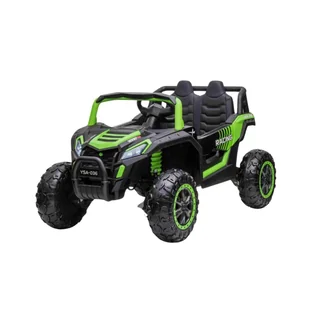 Auto Na Akumulator Buggy UTV 2000 Racing Zielony Napęd 4x4 Pilot MP3 LED - Pojazdy elektryczne dla dzieci - miniaturka - grafika 1