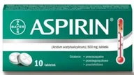 Przeziębienie i grypa - Bayer Aspirin 500mg 10 szt. - miniaturka - grafika 1