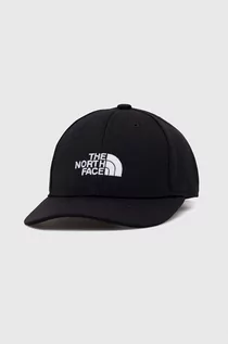 Czapki damskie - The North Face czapka z daszkiem dziecięca kolor czarny z aplikacją - grafika 1