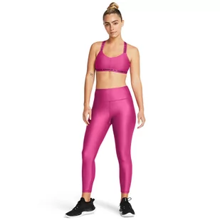 Damskie legginsy treningowe Under Armour Armour Hi Ankle Leg - różowe - UNDER ARMOUR - Spodnie sportowe damskie - miniaturka - grafika 1