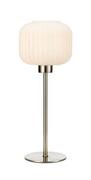 Lampy stojące - Markslojd lampa stołowa Sober 1L E14 stal/biała 38,1cm 108121 - miniaturka - grafika 1