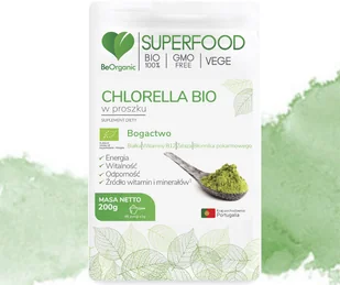CHLORELLA bio proszek 200g ALINESS - Suplementy naturalne - miniaturka - grafika 1