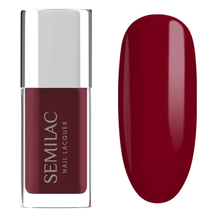 Semilac Lakier klasyczny Nail Laquer, 110 Classic Red - Lakiery hybrydowe - miniaturka - grafika 1