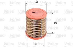 Filtr powietrza VALEO 585726 WA9501 585726 - Filtry powietrza - miniaturka - grafika 1