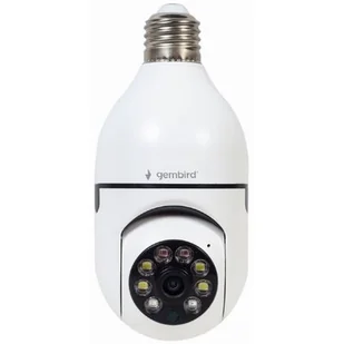 GEMBIRD INTELIGENTNA OBROTOWA KAMERA WI-FI E27, 3.6MM, 1920X1080 - Kamery do monitoringu - miniaturka - grafika 1