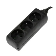 Listwy zasilające - Hama Standard 3 gniazda, 3m P2223743 - miniaturka - grafika 1