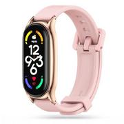 Akcesoria do smartwatchy - Tech-Protect Pasek IconBand Pro do Xiaomi Mi Smart Band 7 Różowy - miniaturka - grafika 1