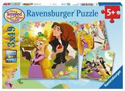 Puzzle - Ravensburger Disney Tangled 3x49st. 80243 - miniaturka - grafika 1