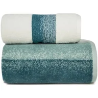 Ręczniki - Komplet Ręczników 50x90 70x140 2szt Tris Kre+Nieb - miniaturka - grafika 1