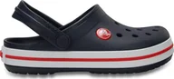 Buty dla dziewczynek - Crocs CROCS granatowe sandały Crocband Clog 207006 34/35 - miniaturka - grafika 1