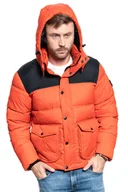 Kurtki męskie - Męska Kurtka Zimowa Lee Puffer Jacket Poinciana L86Nszol-Xl - miniaturka - grafika 1