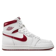 Sneakersy damskie - Sneakersy Nike Air Jordan 1 Hi 85 BQ4422 161 Biały - miniaturka - grafika 1