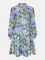 Sukienki - YAS Sukienka koszulowa Kaya 26037079 Kolorowy Regular Fit - miniaturka - grafika 1